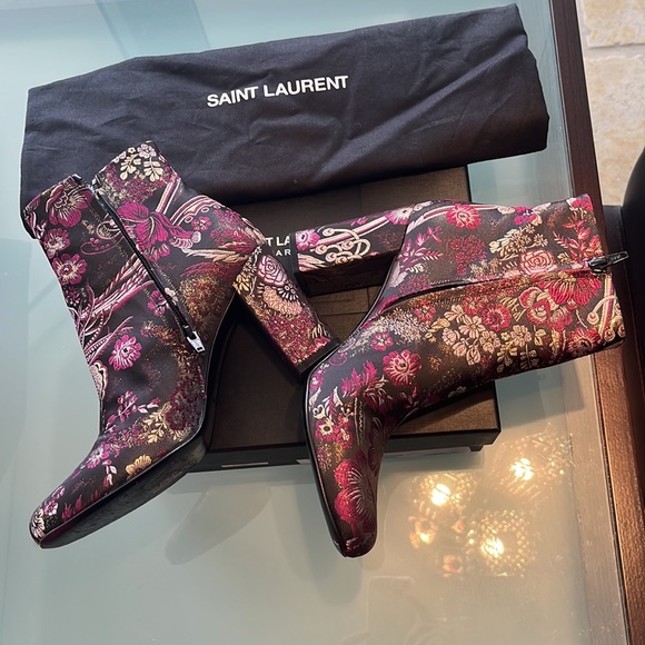 Woman’s boots saint Laurent size 40–10 multicolor - Picture 3 of 7